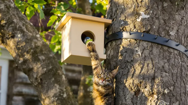 9 astuces efficaces pour protéger les nids d'oiseaux du jardin des chats de passage